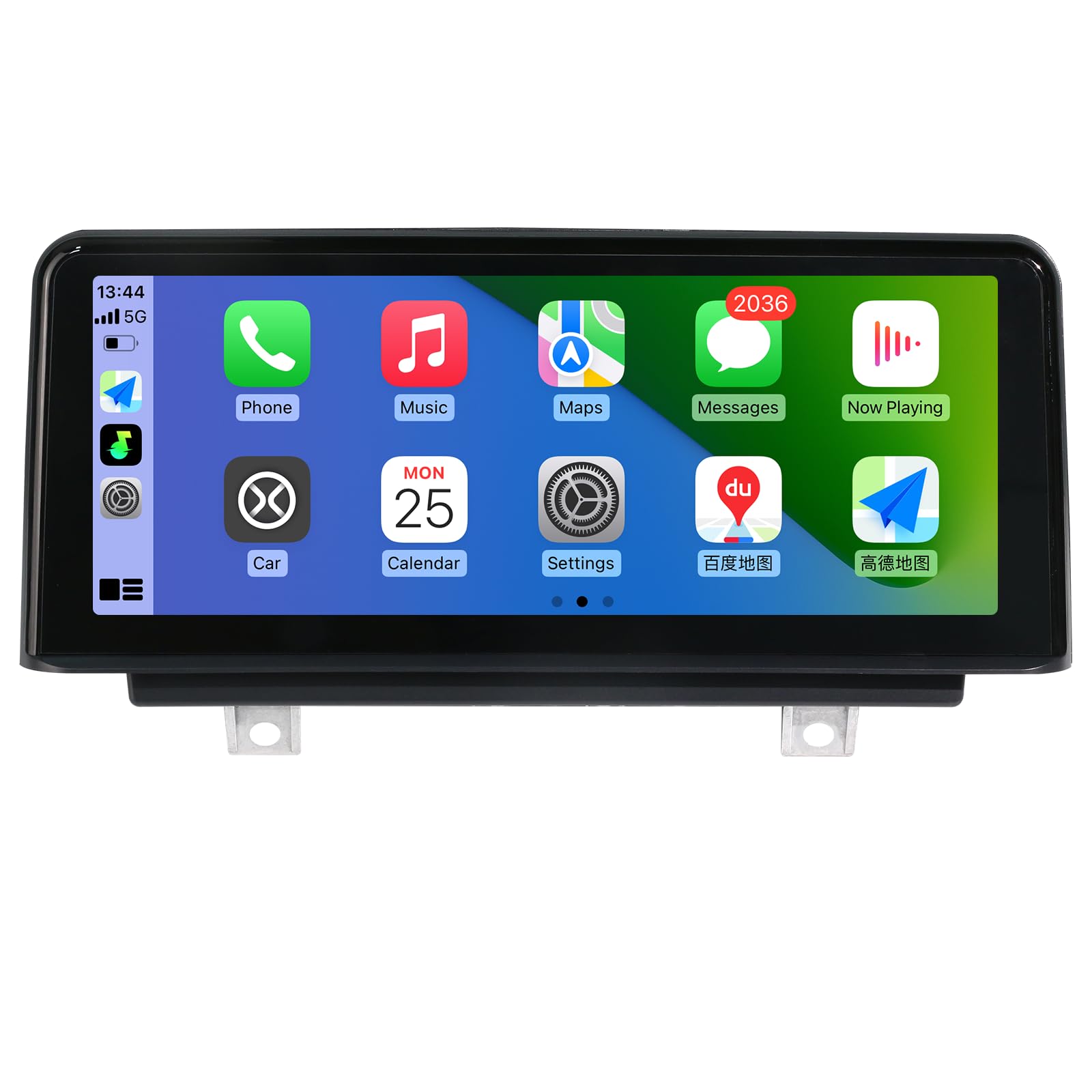 CARabcTouchscreen Wireless CarPlay/Android Auto Multimedia 10.25inch Car Radio NBT/CIC/CCCS ystem,Receiver for BMW X5/X6 Series,F15/F16/E70/E71.