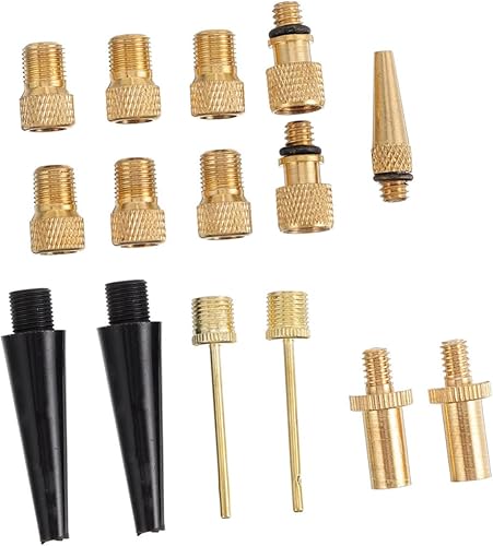 Accesorios de adaptador de boquilla de gas 15 piezas inflables de plástico