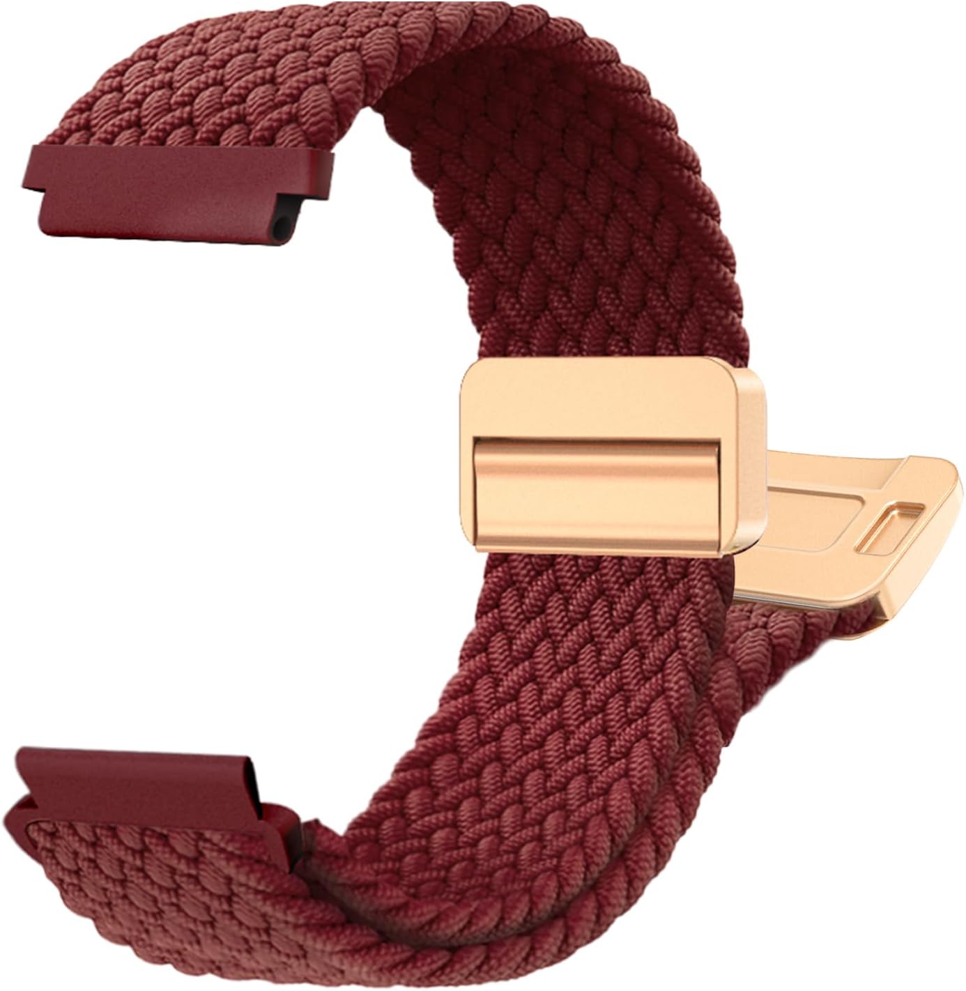 Braided-Band Compatible with Amazfit-Bip 5/Bip 6,22mm Upgrade Magnetic Band for Amazfit Helio/GTR 4/GTR 3 Pro/GTR 3/GTR 2e/GTR 2/GTR 47mm/Stratos 3/2/2s/Pace
