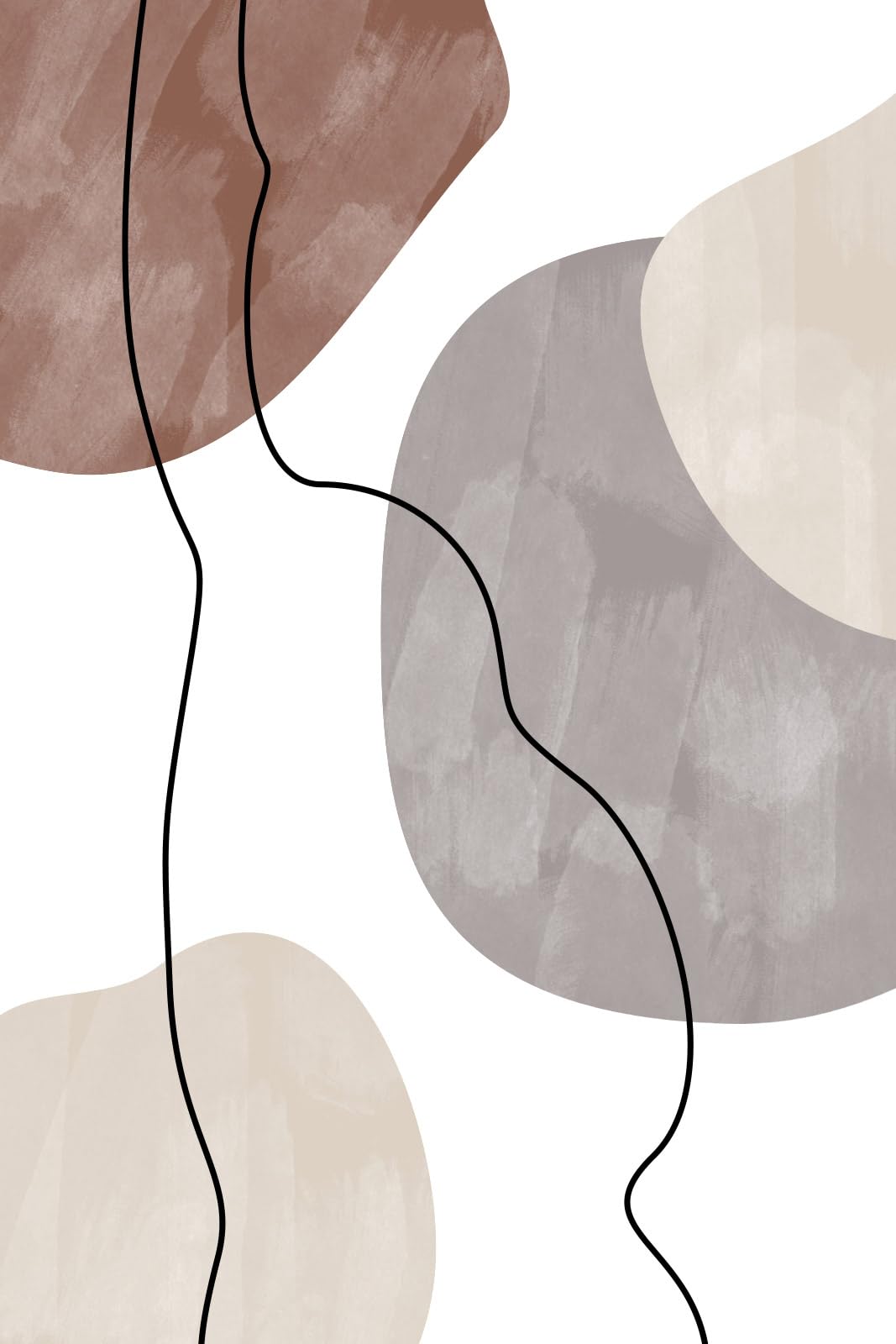Papier peint panoramique Moderne Lumalea idéal pour habiller un grand mur vide