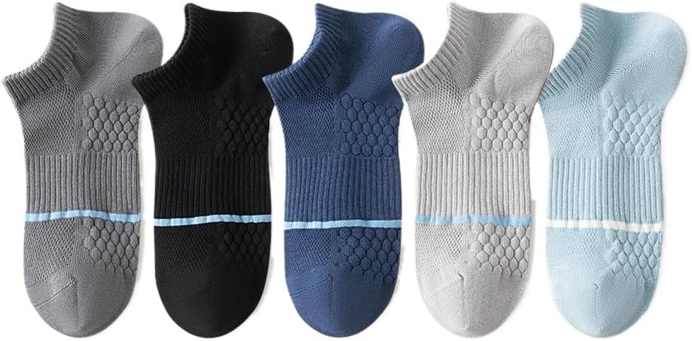 Men's Boat Socks With Boneless Anti Drop Heel and Invisible