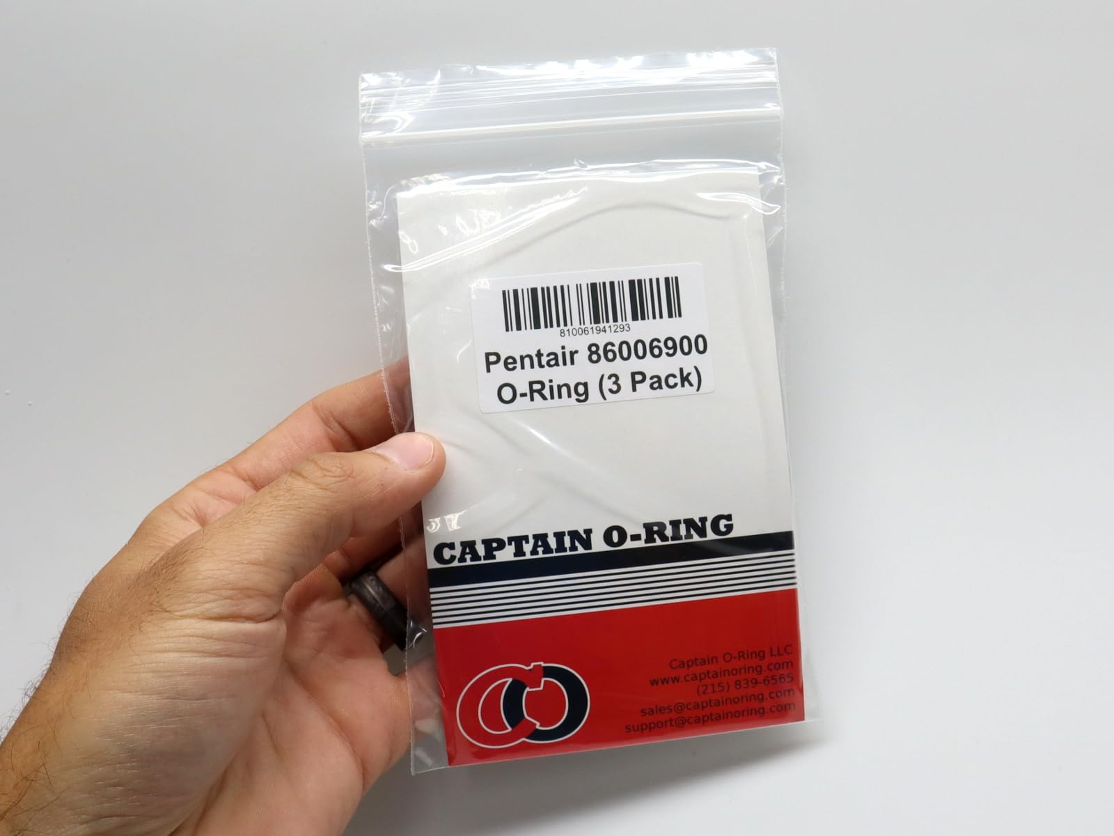 Captain O-Ring – Juntas tóricas de repuesto 86006900/2-331-RPM para mamparo superior e inferior Pentair, Clean & Clear, FNS, Nautilus, etc. (paquete de 3), Caucho sintético