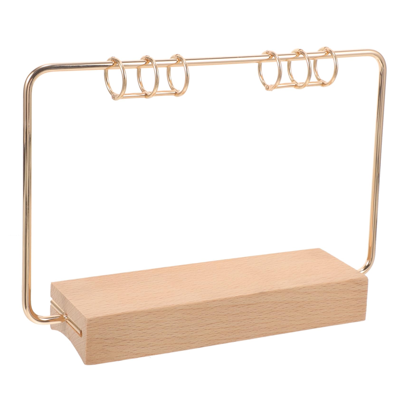 VILLCASE 5sätze Tischkalender Ständer Mit Eisenhalterung Eleganter -kalender Für Büro Stabiler Kalenderhalter Mit Runder Eisenstruktur Und Ringbindern Dekorativer Kalenderständer Für