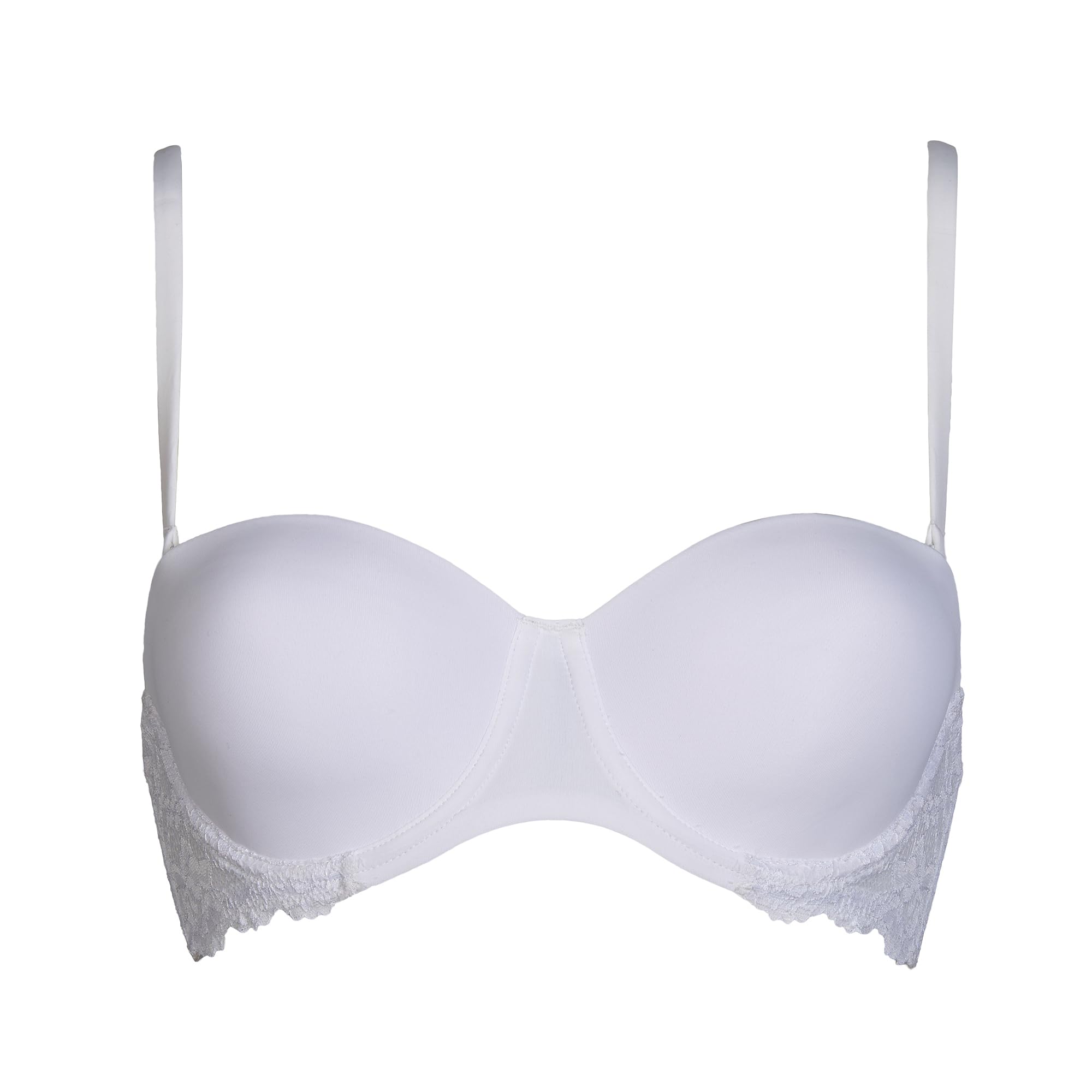 After Eden Strapless Bra In Recycled Fabric and Lace Sujetador Mujer