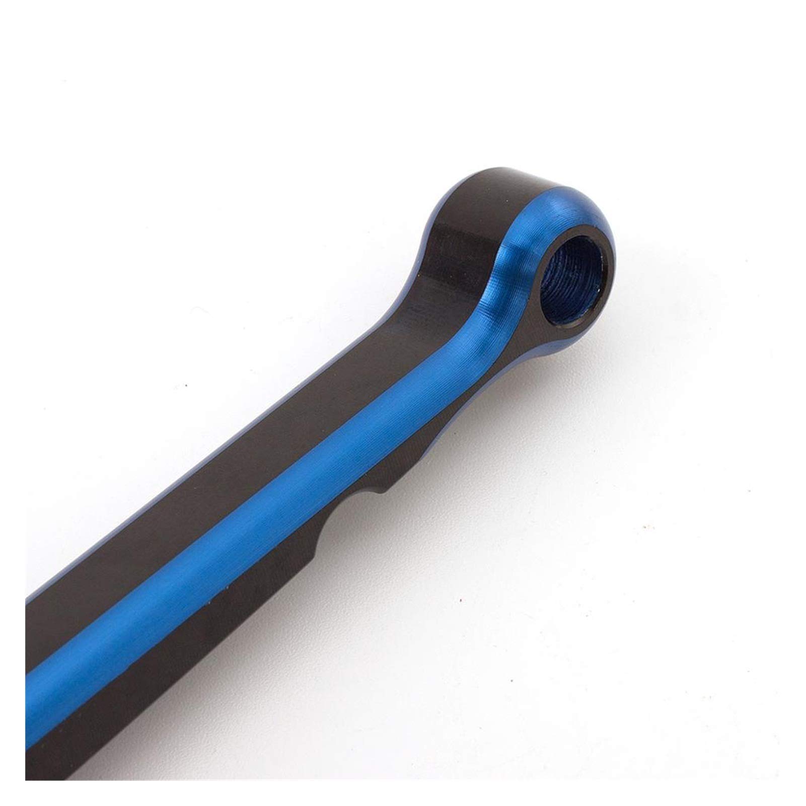 Levier d'embrayage Frein pour Y-amaha TZR 50 TZR 50 Thunderkid Court en Aluminium Mélange Couleur Réglable Moto Frein Embrayage Levier Et Poignée Poignées Ensemble Poignée Frein (Color : B)