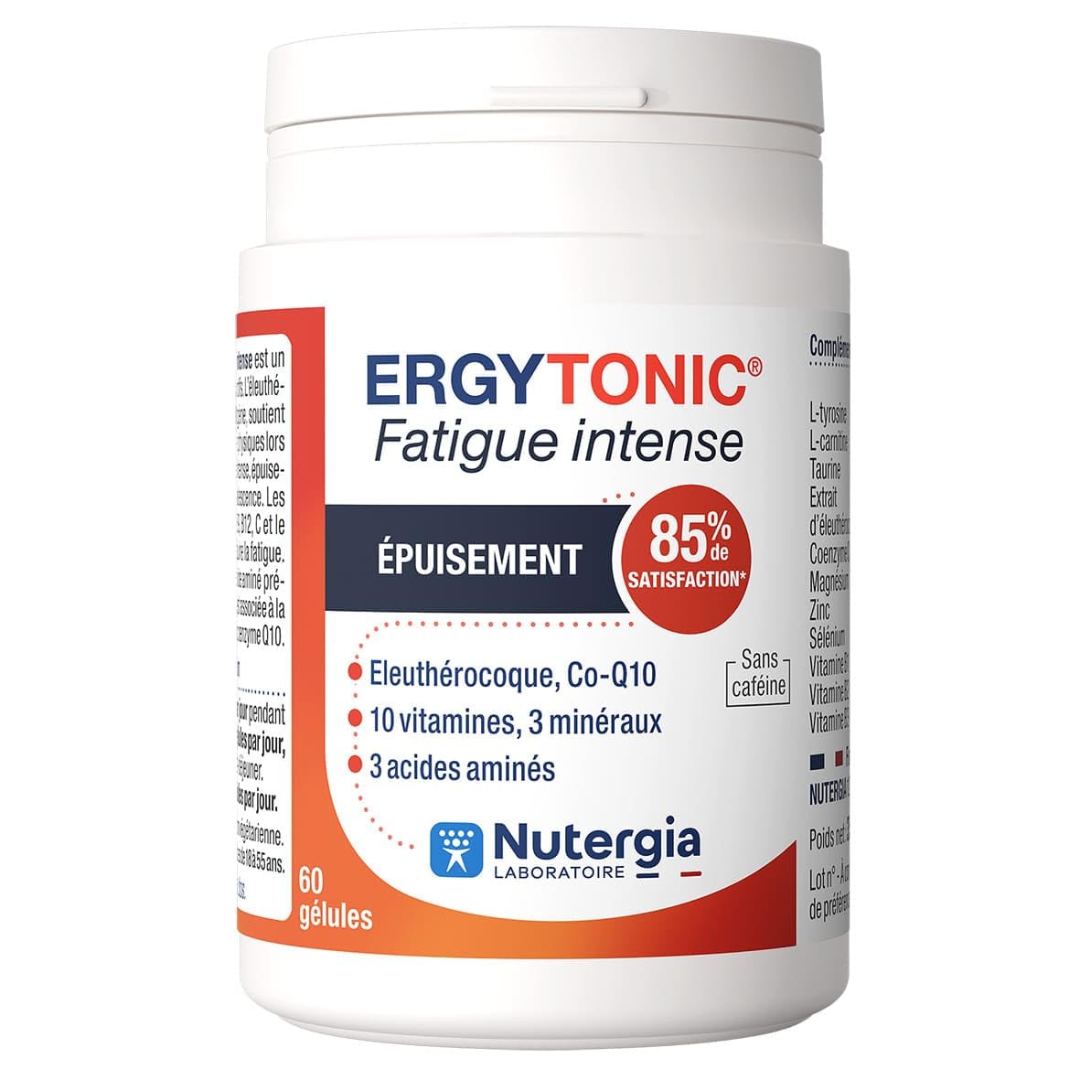 Nutergia ERGYTONIC - Fatigue Intense, 60 Gélules