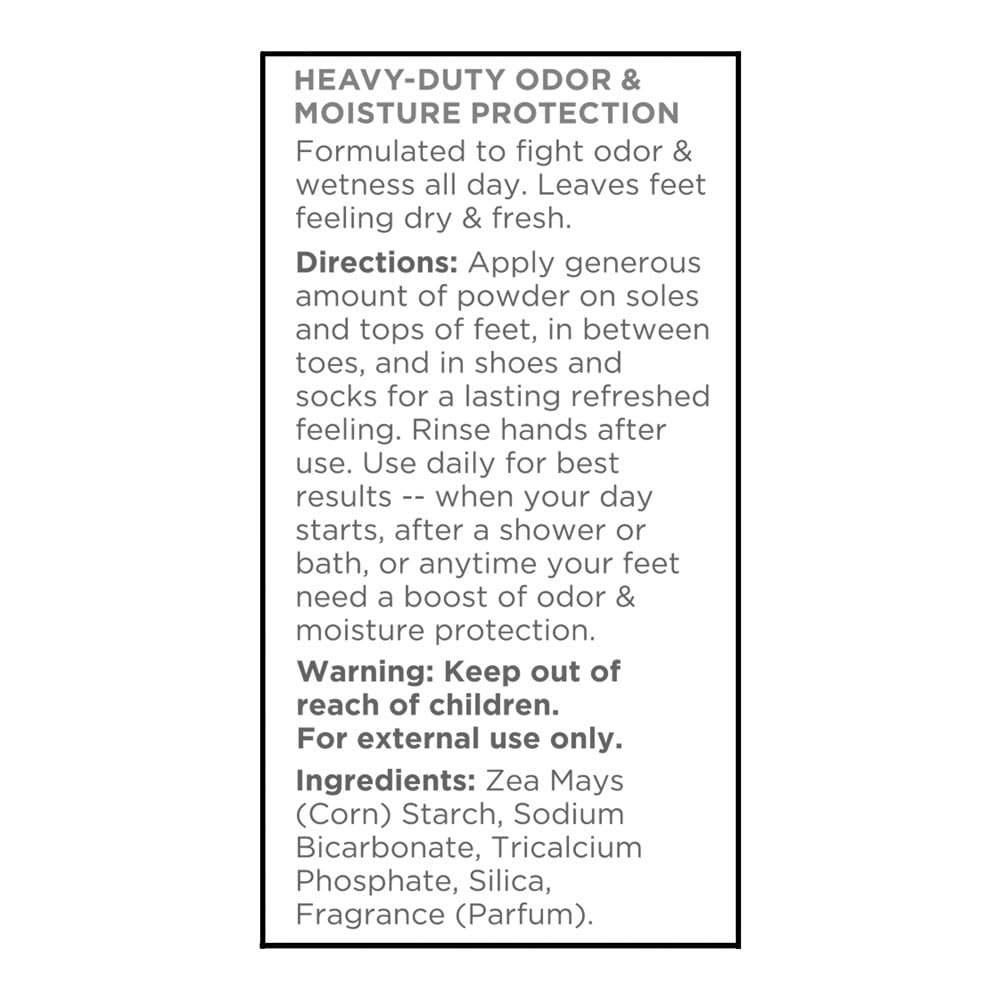 Quality Choice Odor Destroying Foot Powder