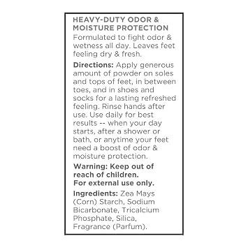 Quality Choice Odor Destroying Foot Powder