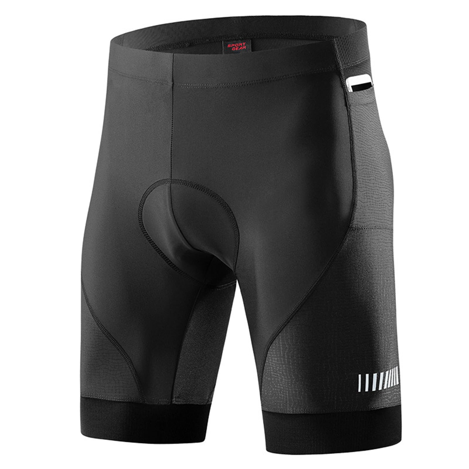 Men's Bike Shorts 4D Padded Cycling Tights Road Bicycle