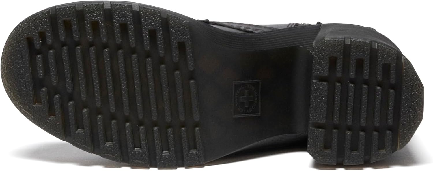 Dr. Martens Women's Chesney Harness Flare Heel Leather Boots - Image 4