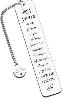 Iron 6th Anniversary for Her Him Iron Gifts for 6th Anniversary 6 Year Wedding Anniversarys Bookmarks for Women Men Couples Husband Wife Aniversario Birthday Gift