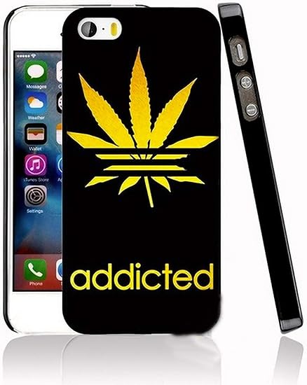 Amazon Co Jp Hiphop アイテム専門店 Dzd スポーツブランド パロディ Iphoneケース Addicted 大麻 ガンジャ Iphone Iphonexsmax 家電 カメラ