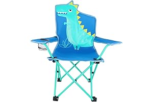 KABOER Kids Outdoor Folding Lawn Chair for Ages 1-4