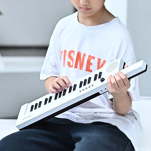 Miniatura 6 de Teclado de piano eléctrico para niños, teclado de 37 teclas, instrumento musical, mini pianos electrónicos, juguete de regalo para niños