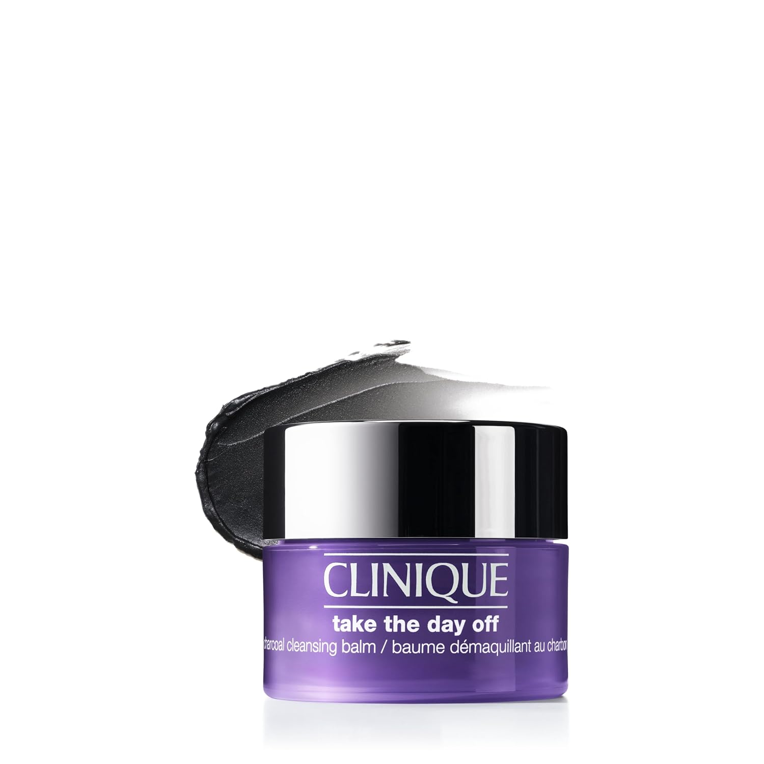 Clinique Take The Day Off Charcoal Cleansing Balm Makeup Remover | Dissolves Makeup and Sunscreen | For Dry Combination to Oily Skin Types