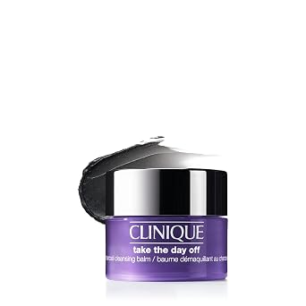 Clinique Take The Day Off Charcoal Cleansing Balm Makeup Remover | Dissolves Makeup and Sunscreen | For Dry Combination to Oily Skin Types