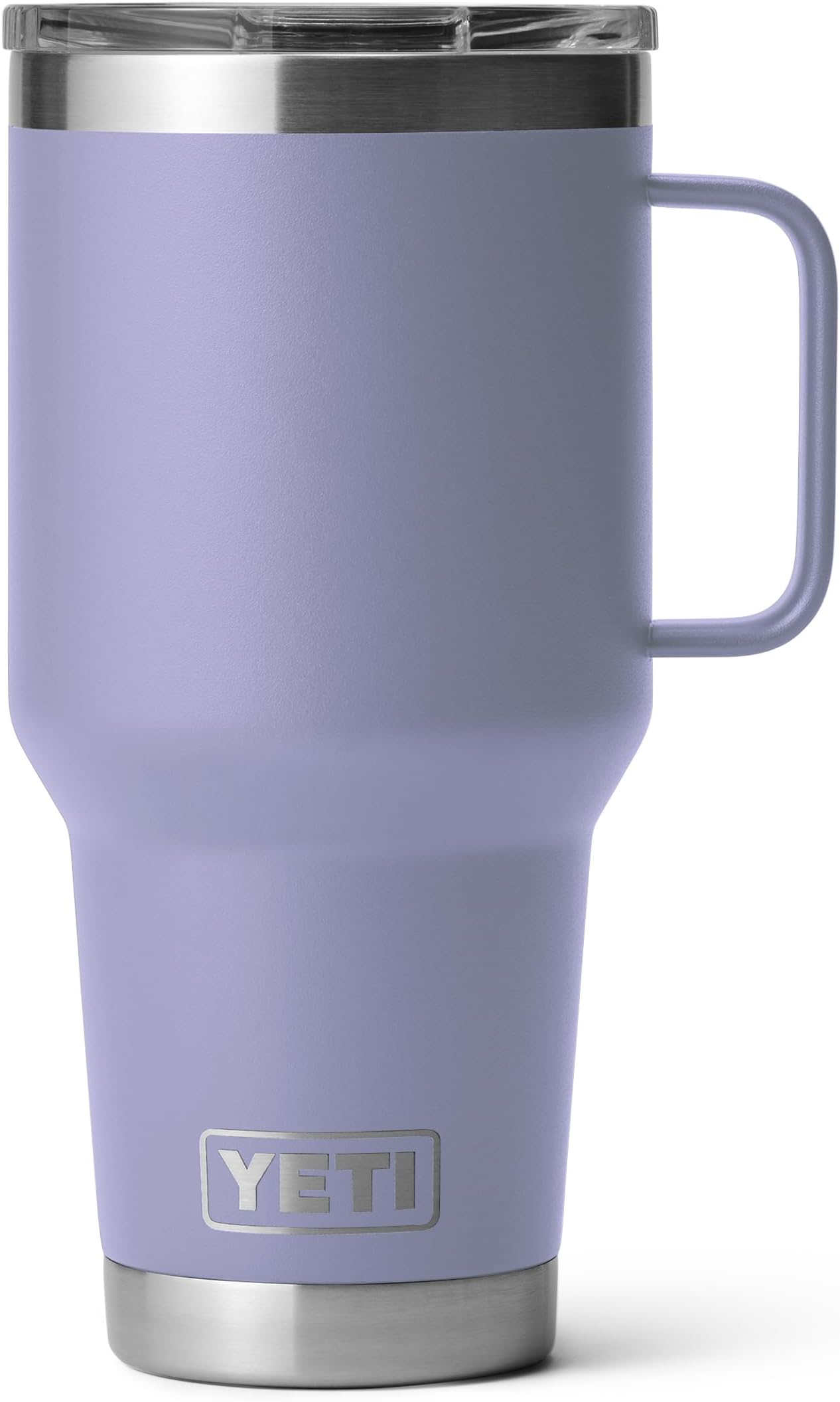 YETI Rambler 30 oz Travel Mug, Stainless Steel, Vacuum Insulated with Stronghold Lid, Cosmic Lilac