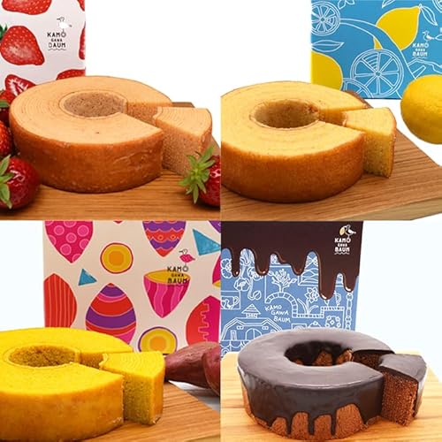 [定期便][カモガワバウムの定期便]季節のバウム定期便[年4回発送] [0023-0002]