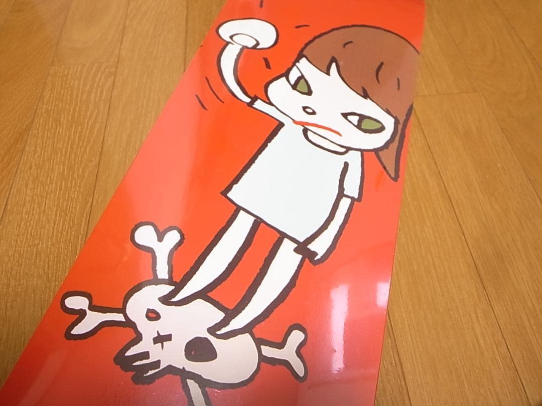 Yoshitomo Nara奈良美智スケートボードデッキDECK 2枚セット新品 Amazon.co.jp: Yoshitomo Nara奈良美智スケートボードデッキDECK