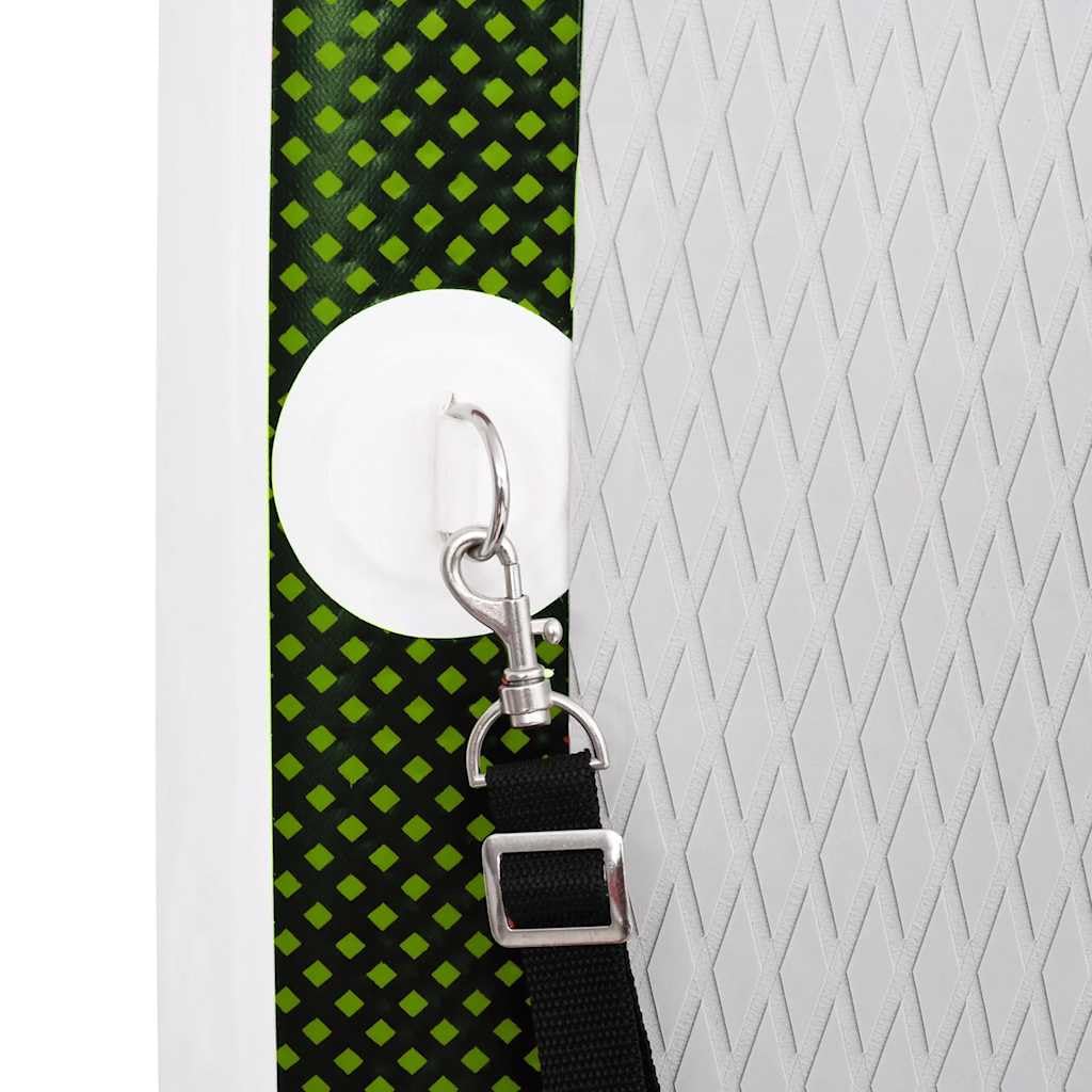 vidaXL Juego de Tabla Paddle Surf Inflable Verde 300x76x10 cm