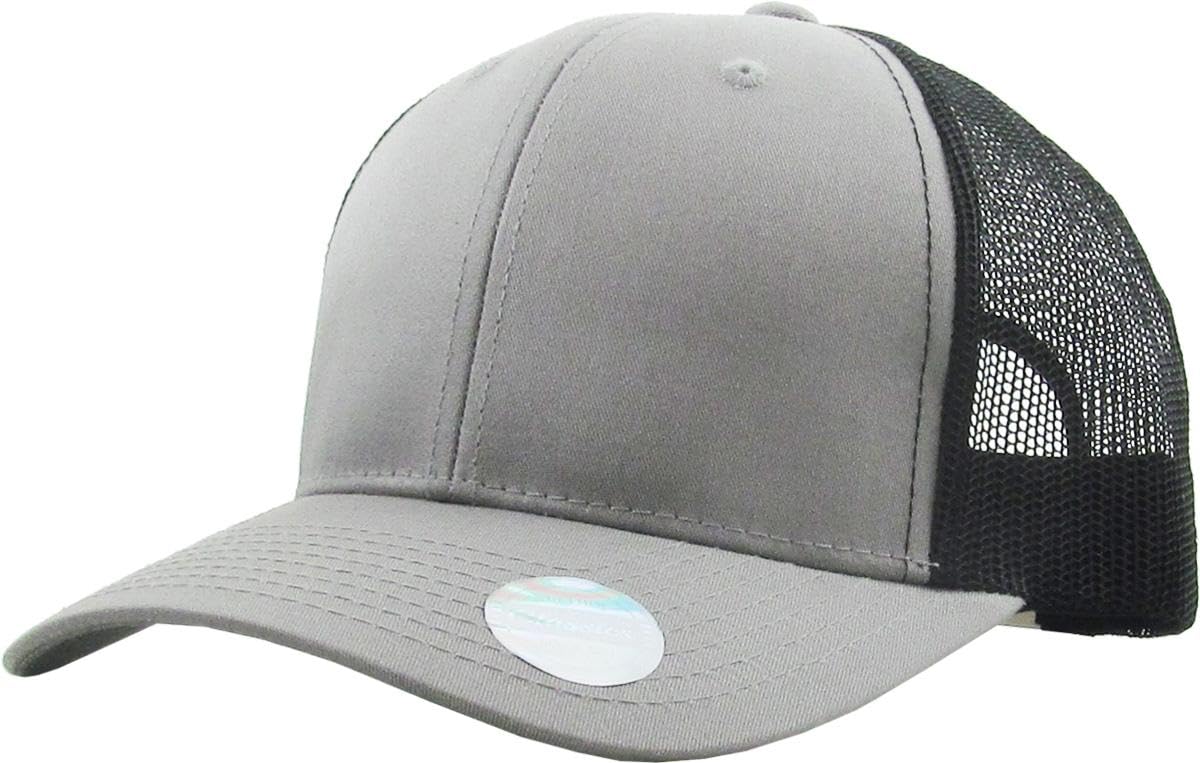 Classic 6 Panel Cotton Twill Mesh Trucker Cap Hat Adjustable Snapback Hat