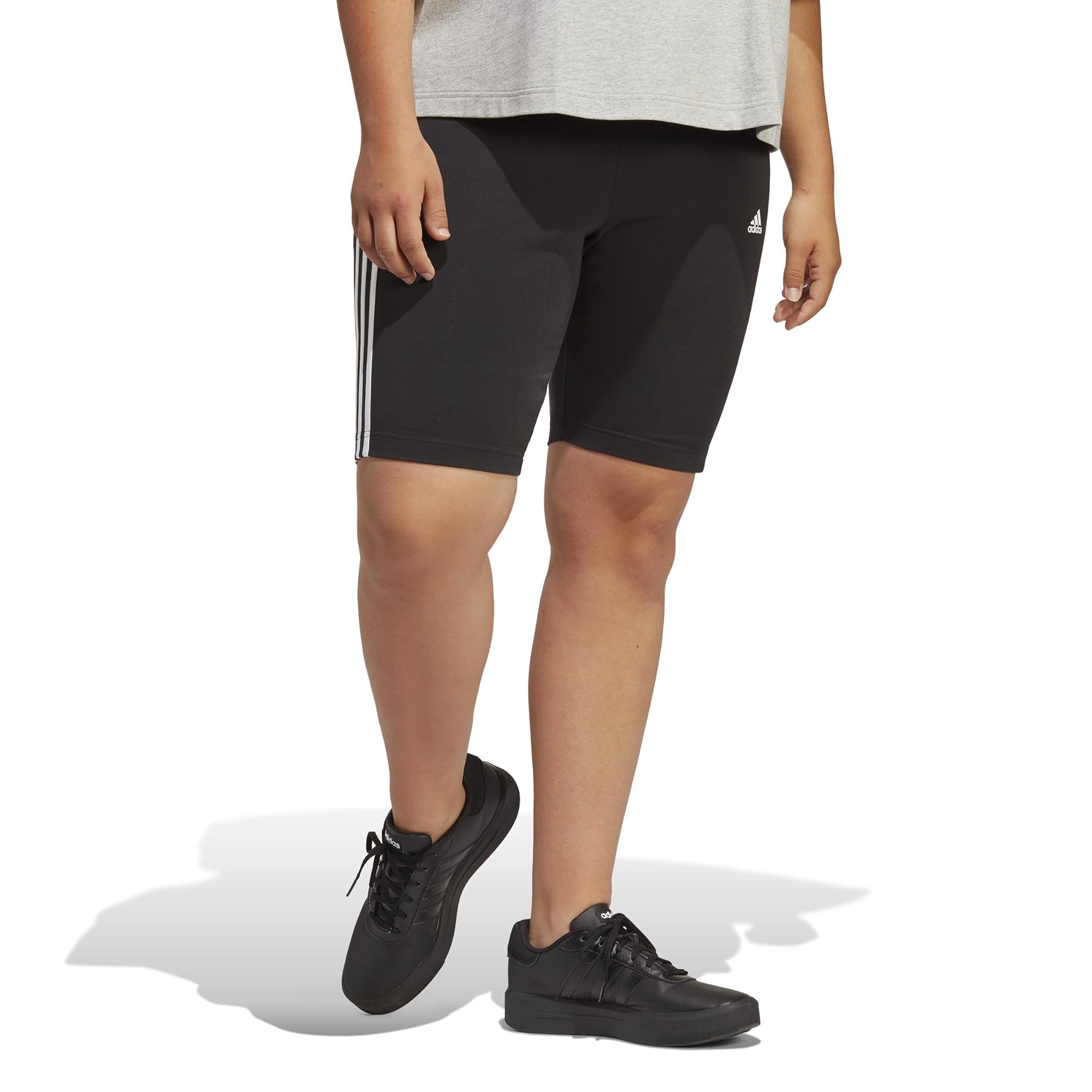 adidas Women's Essentials 3-Stripes Bike Shorts