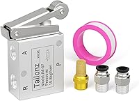 Vista 1 de TAILONZ PNEUMATIC Válvula electromagnética JM-07 del rodillo de la manera 1/4 de la manera de 2 posiciones 3