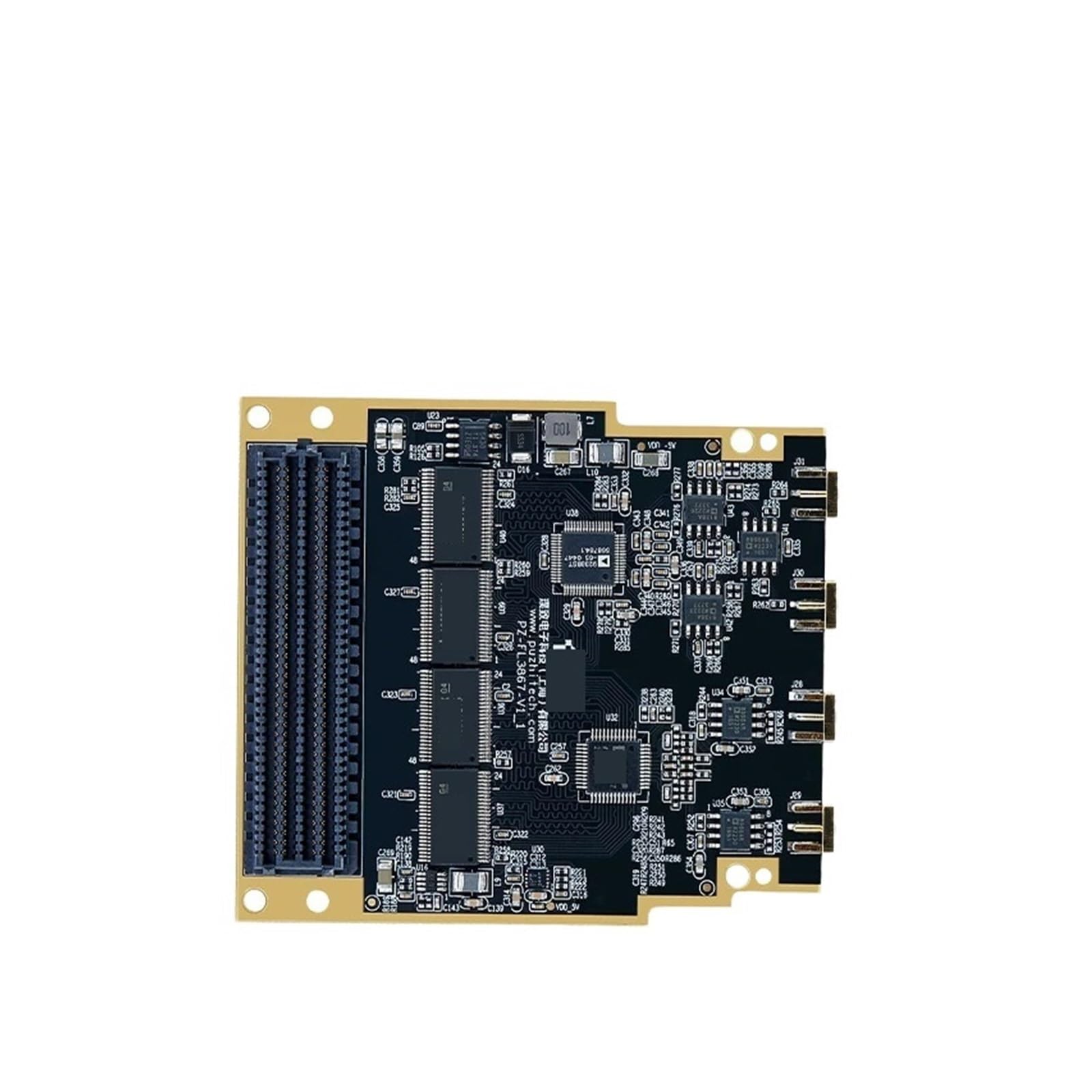 GTGFCSP PZ-FL3867 Dual-channel ADC (65Msps) Dual-channel DAC (125Msps) fpga module FMC LPC FMC Daughter Board