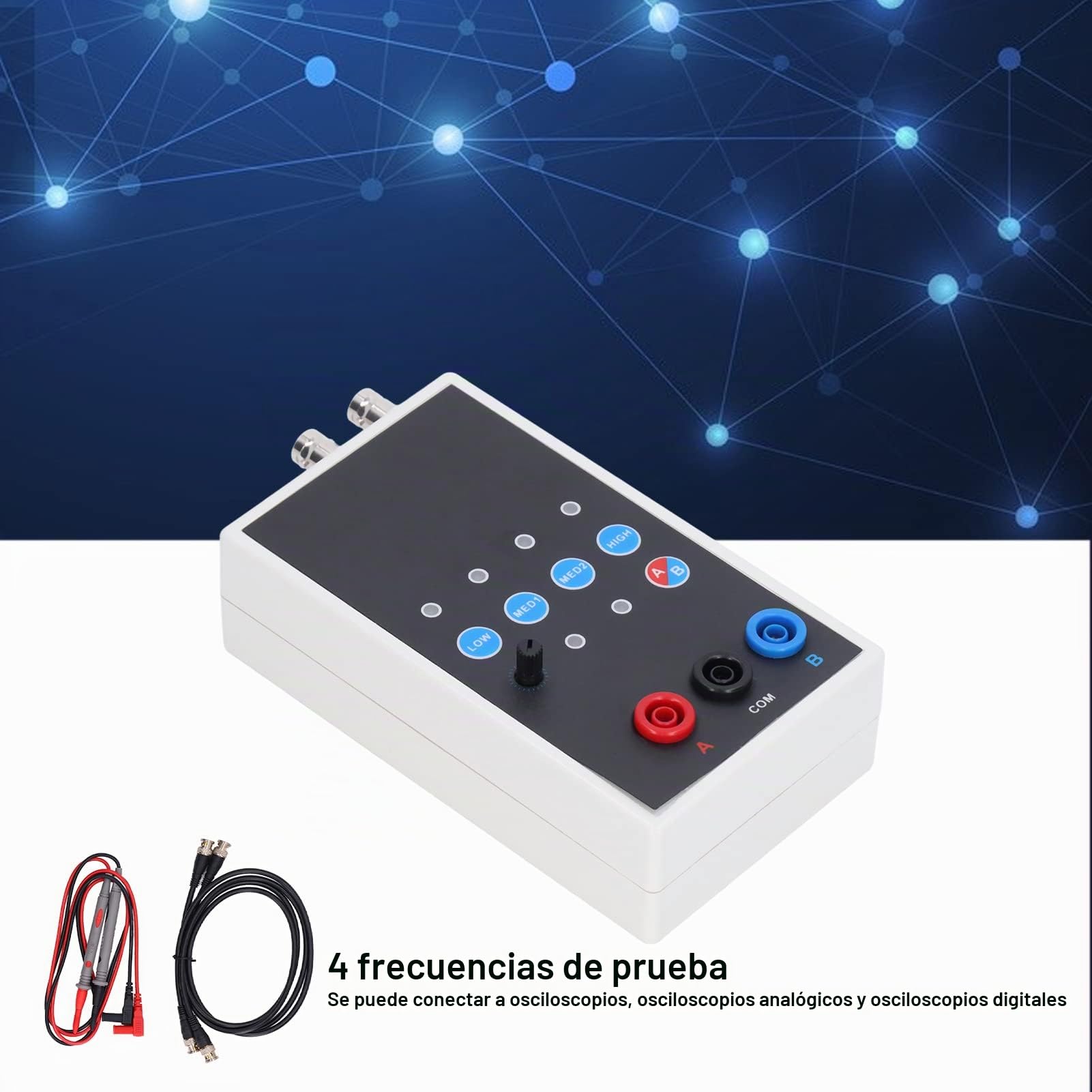 Probador de Curva VI, Herramienta de Reparación de Prueba de Placa de Circuito, Probador de Curva ASA VI de 2 Canales y 4 Engranajes