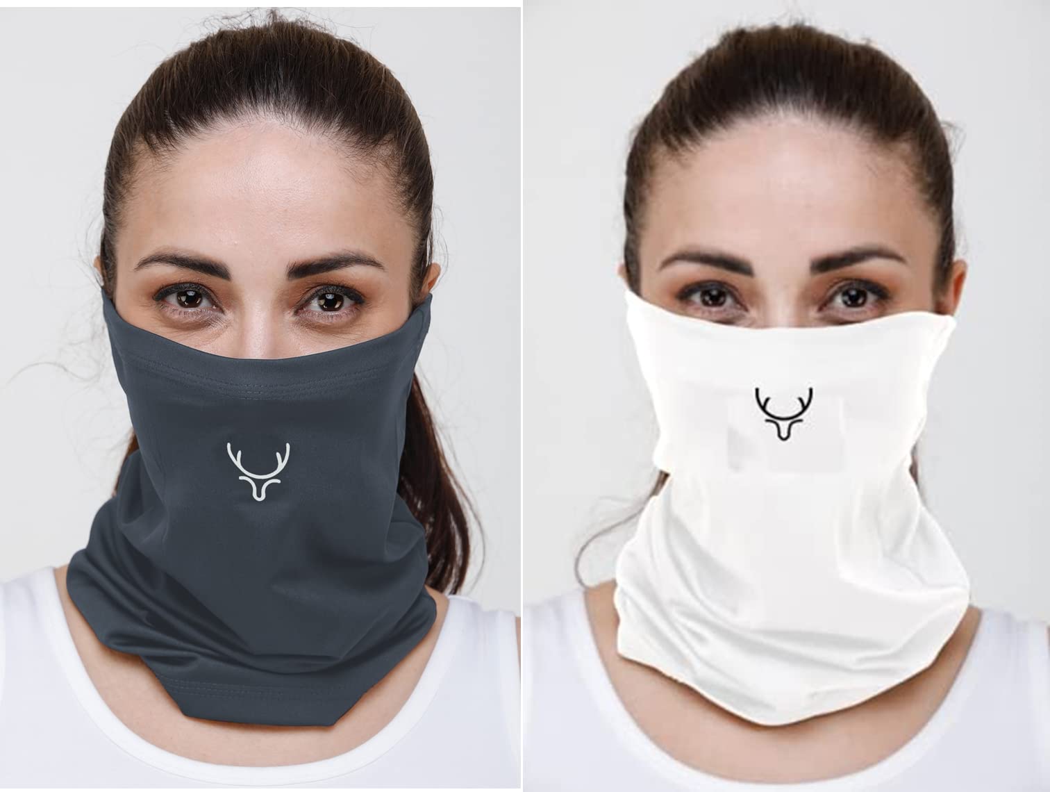 PANTAR Grey & White Large Mask
