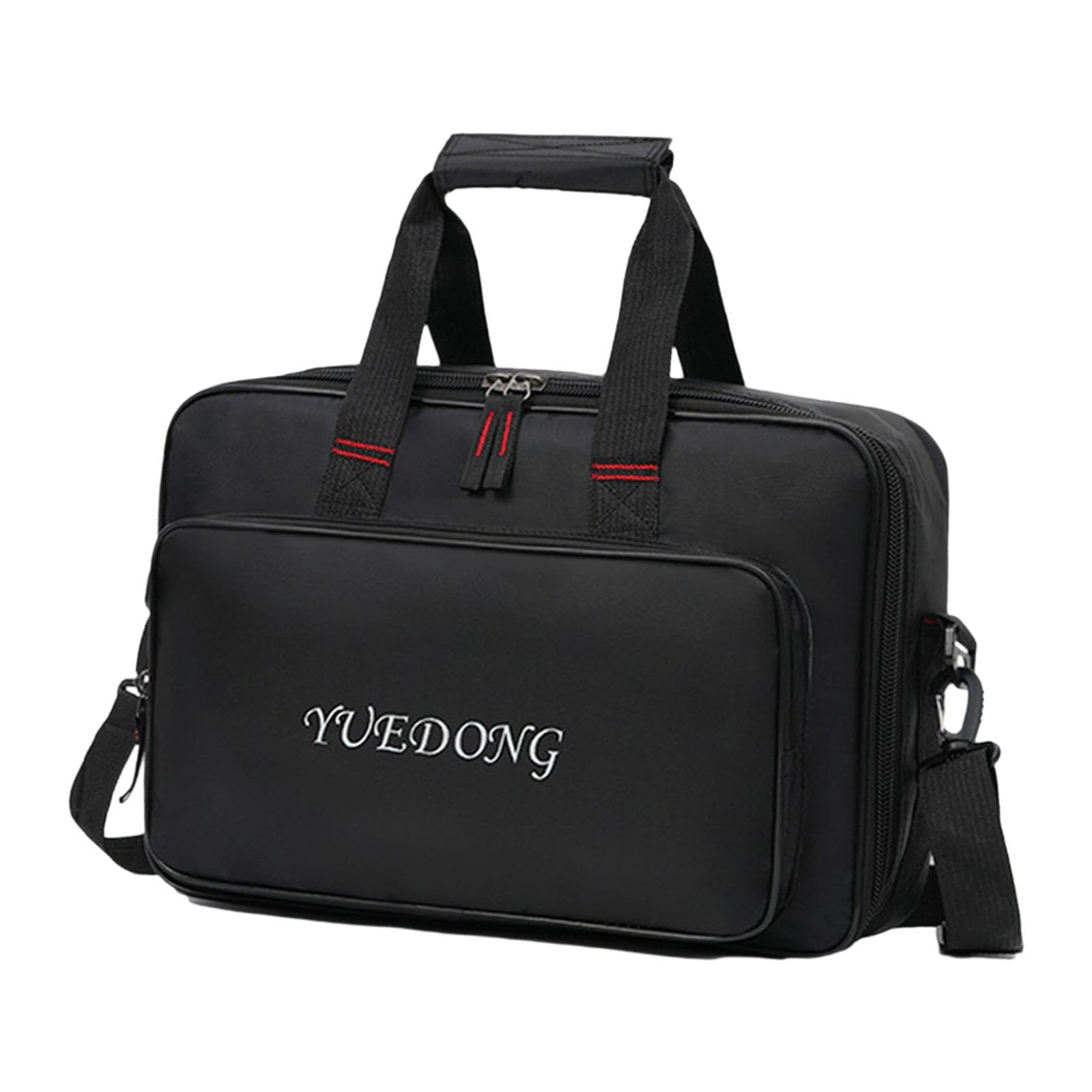 Qianly Gitarren Effektpedal Tasche, Pedalboard Tragetasche, Multifunktions Pedalboard Reißverschlusstasche für Bühne, Studio Und Outdoor, 36.5x33x10cm