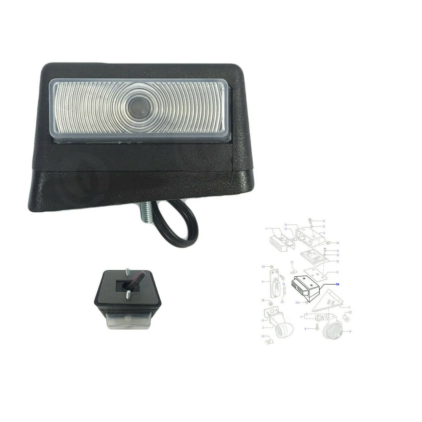 6533435 Outdoor Light for Roof Marker Right : Amazon.de: Automotive 