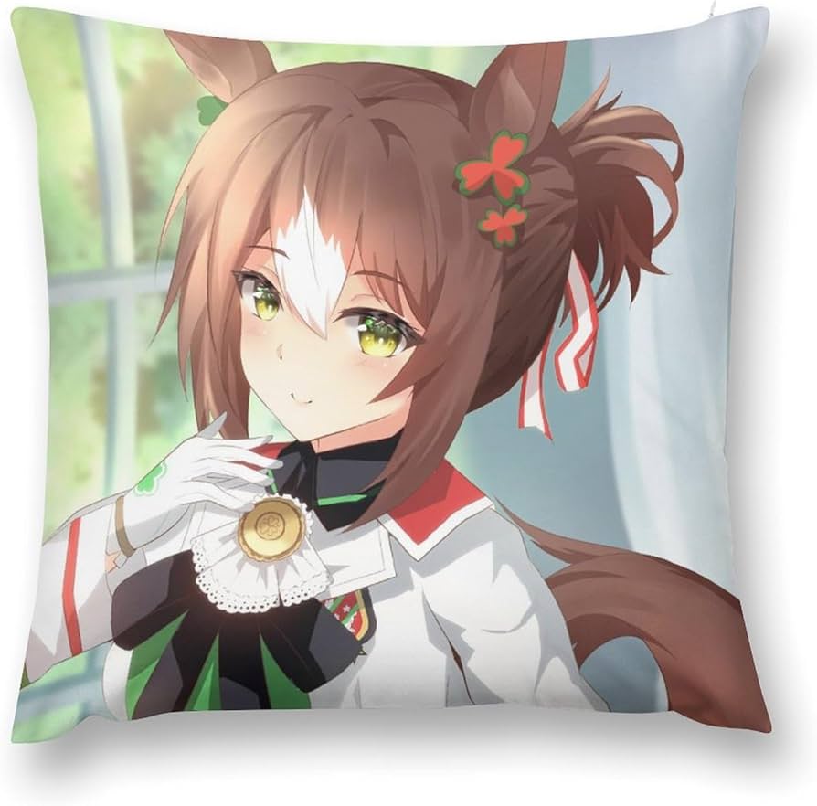 Amazon.co.jp: ウマ-娘-ひねくれた美妙姿勢クッションカバー18 