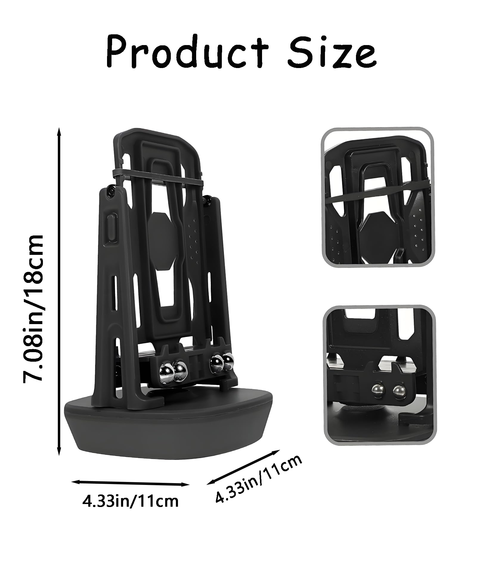 Pedometer Step Counter,Step Counter Device,Step Counter,Can Accommodate 2 Phones Can be Used as a Phone Holder,Suitable for Earning Walking Steps on Smartphones - Image 7 thumbnail