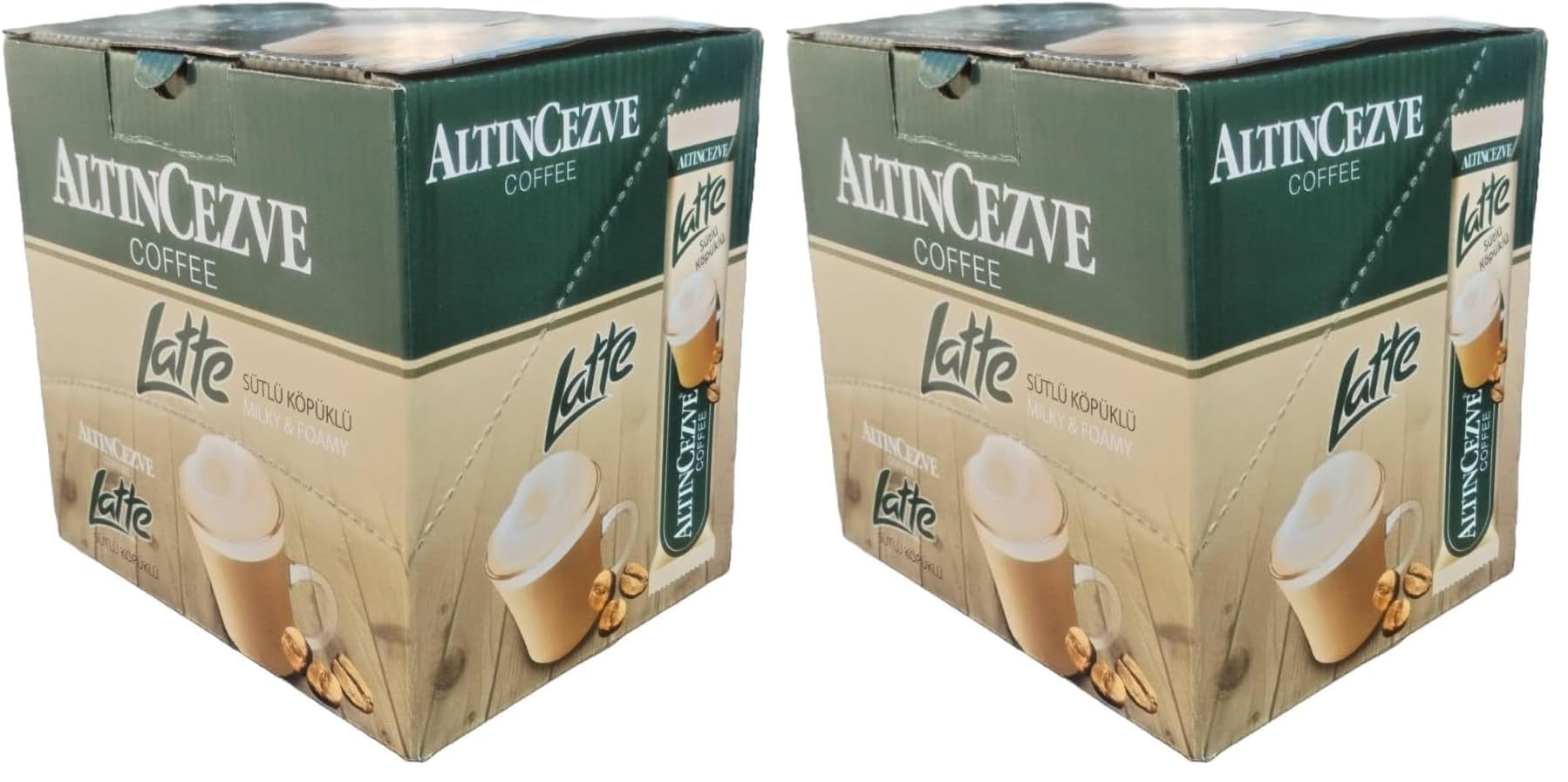 Altıncezve Latte Sütlü Köpüklü 40'lı Paket (Tek İçimlik) 16 Gr x 40 Adet (2 paketi)