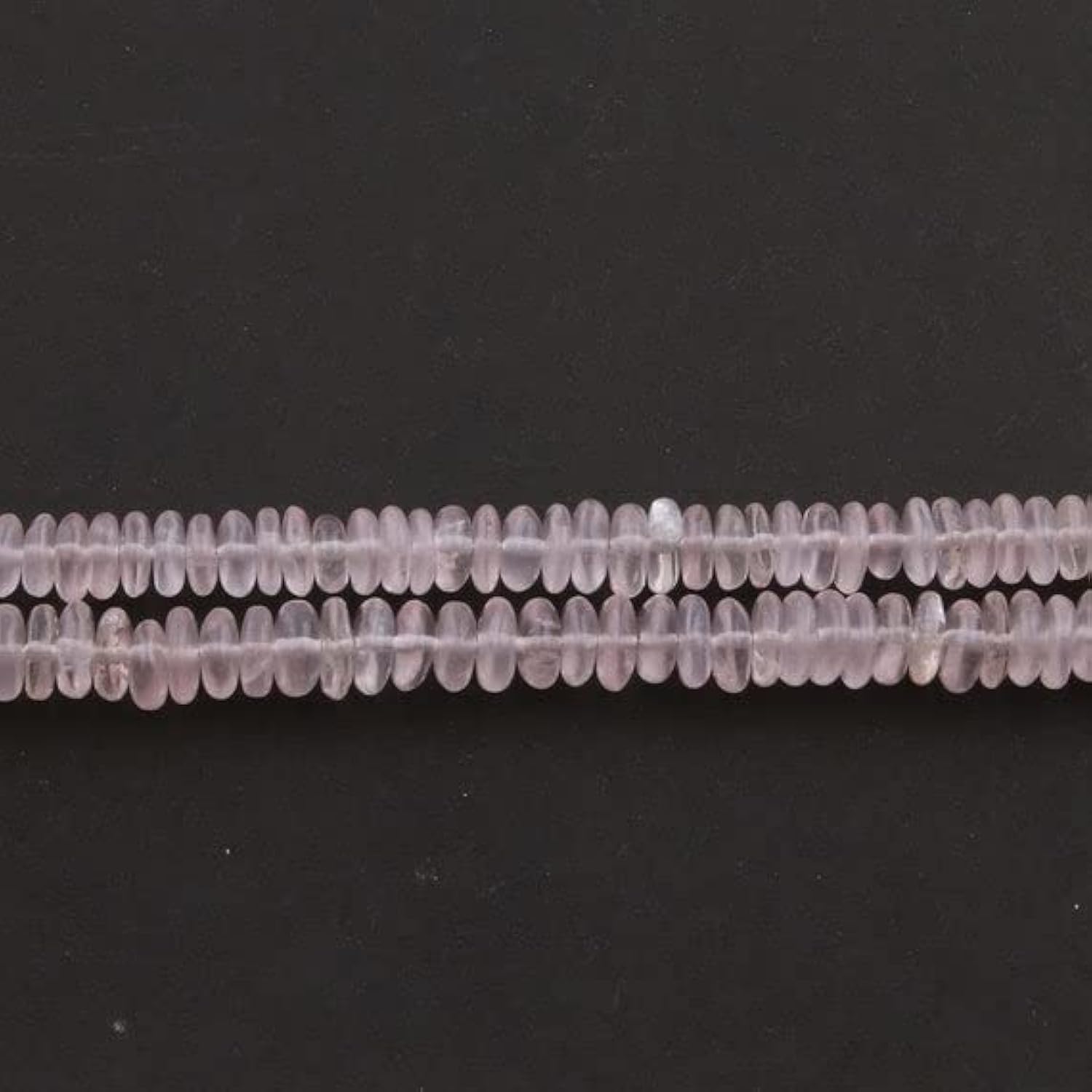 Quartz rose perles rondelles 5mm-9mm pour concevoir vos bracelets de lithothérapie bien-être