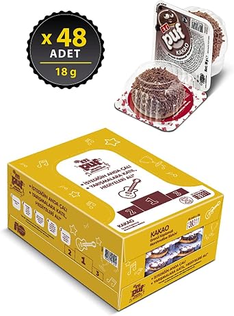 Meat Puff Cocoa Biscuits 18 g x 48 Pieces