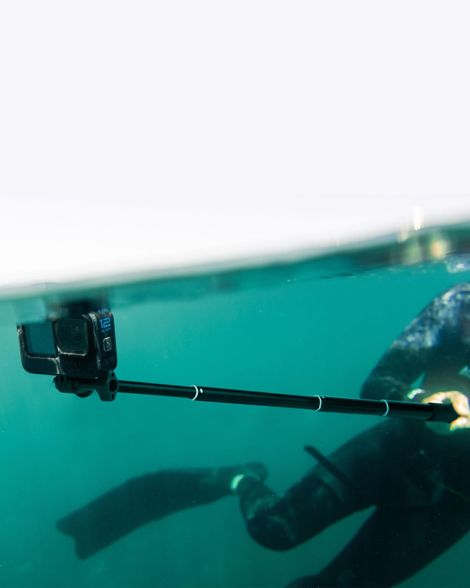 92cm Perche à Selfie Télescopique Etanche pour GoPro Hero 13/12/11/10/9/8/Max, DJI Osmo Pocket 4/3, DJI Osmo Action 5 Pro/4, AKASO EK7000/V50X et Autres caméras d'action