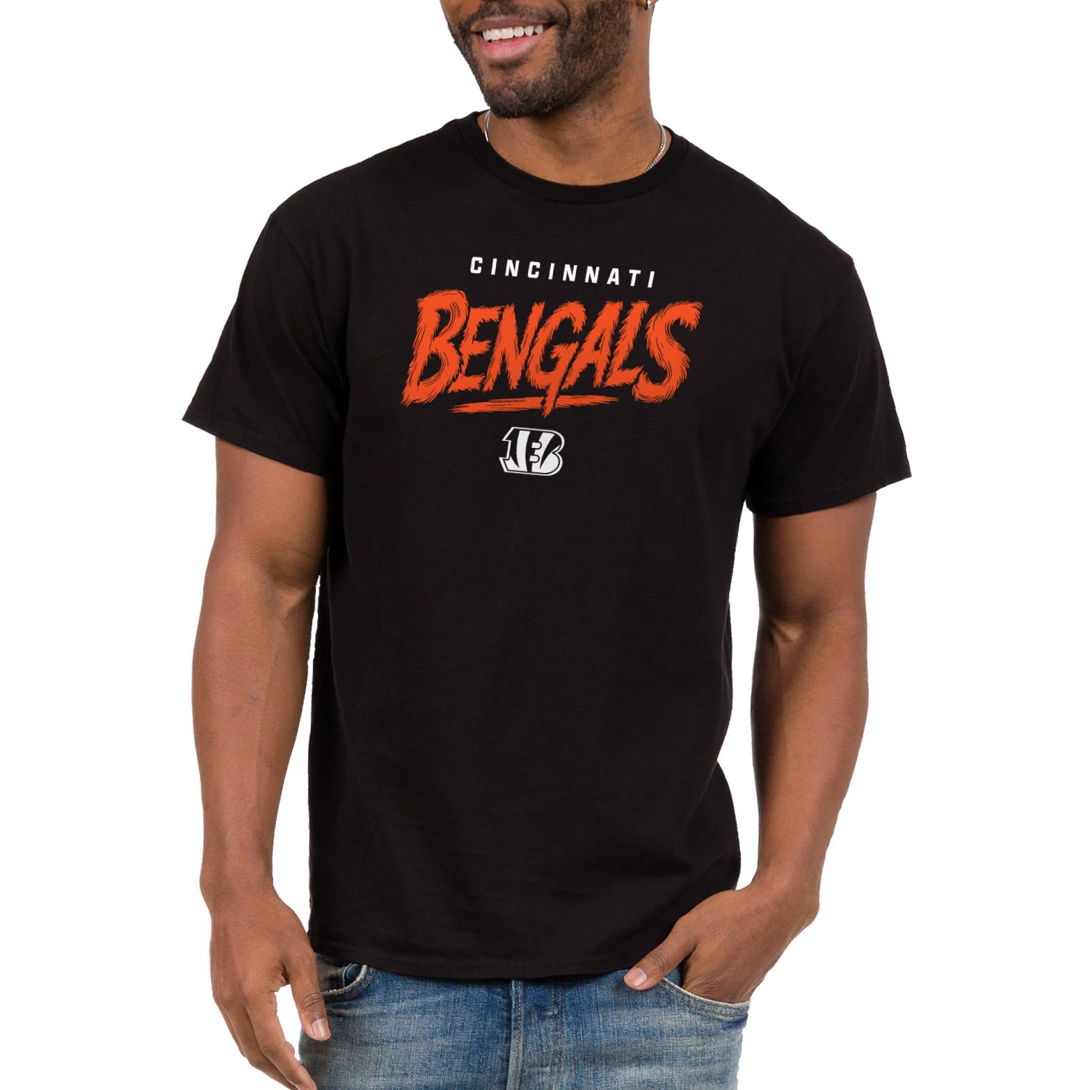 Junk Food NFL - Wild Brush - Unisex Adult Short Sleeve Fan Tee