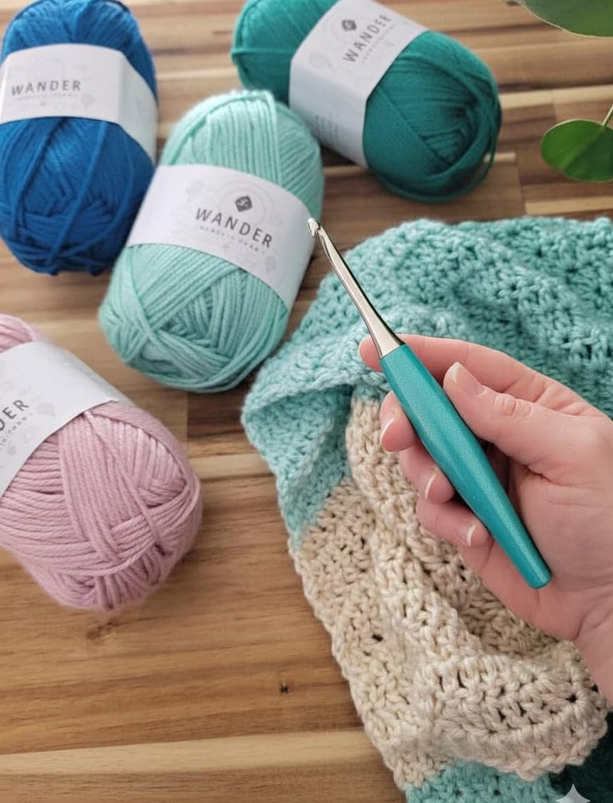 Amazon.com: Furls Crochet Hook, Odyssey Turquoise, Nickel Plated
