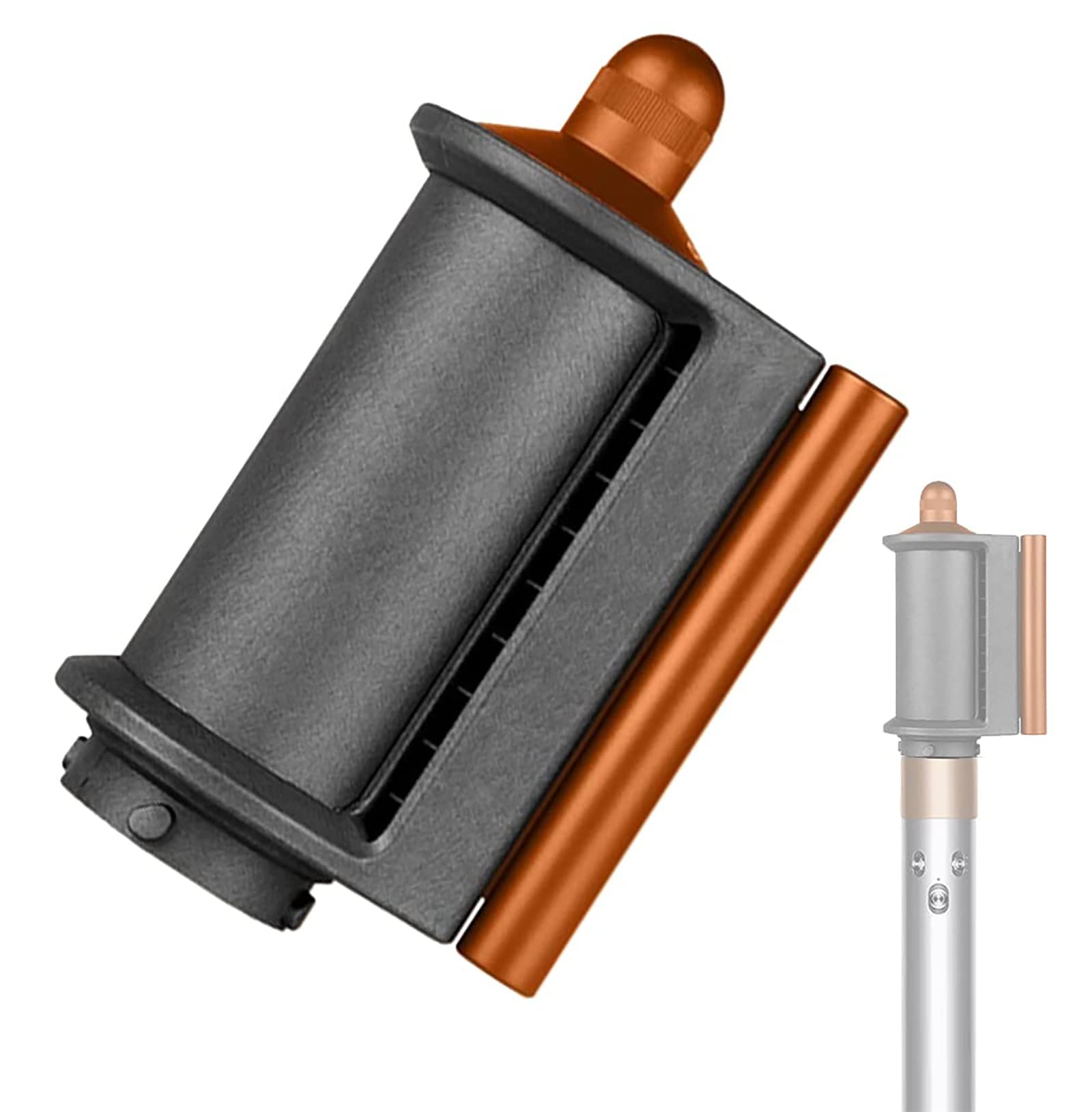 MAKINGTEC Anti-Flight Flyaway Attachment Nozzle Compatible with Dyson Airwarp Styler HS01 HS05, Smoothing Hair Dryer Attachments, Faster Drying Hair Blow Dryer Accessories