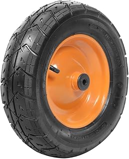 Tramontina Roda E Pneu Com Câmara 3.5/8", Com Bucha Plástica