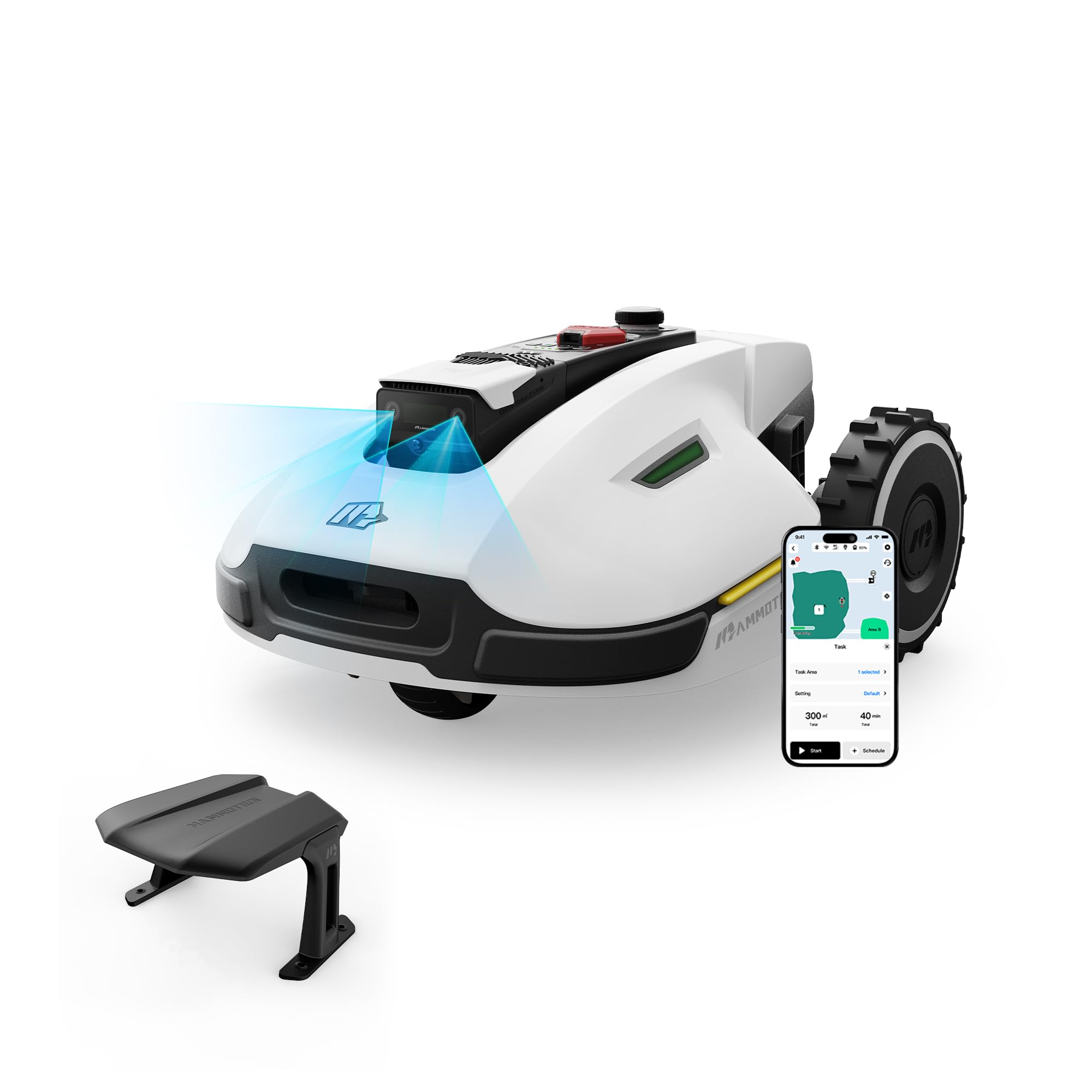 MAMMOTION YUKA 2000 Robot Tondeuse et Vidage Automatique