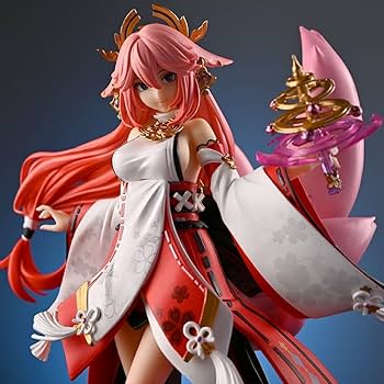 原神 八重神子 リアルフェイス ガレージキット フィギュア 50cm