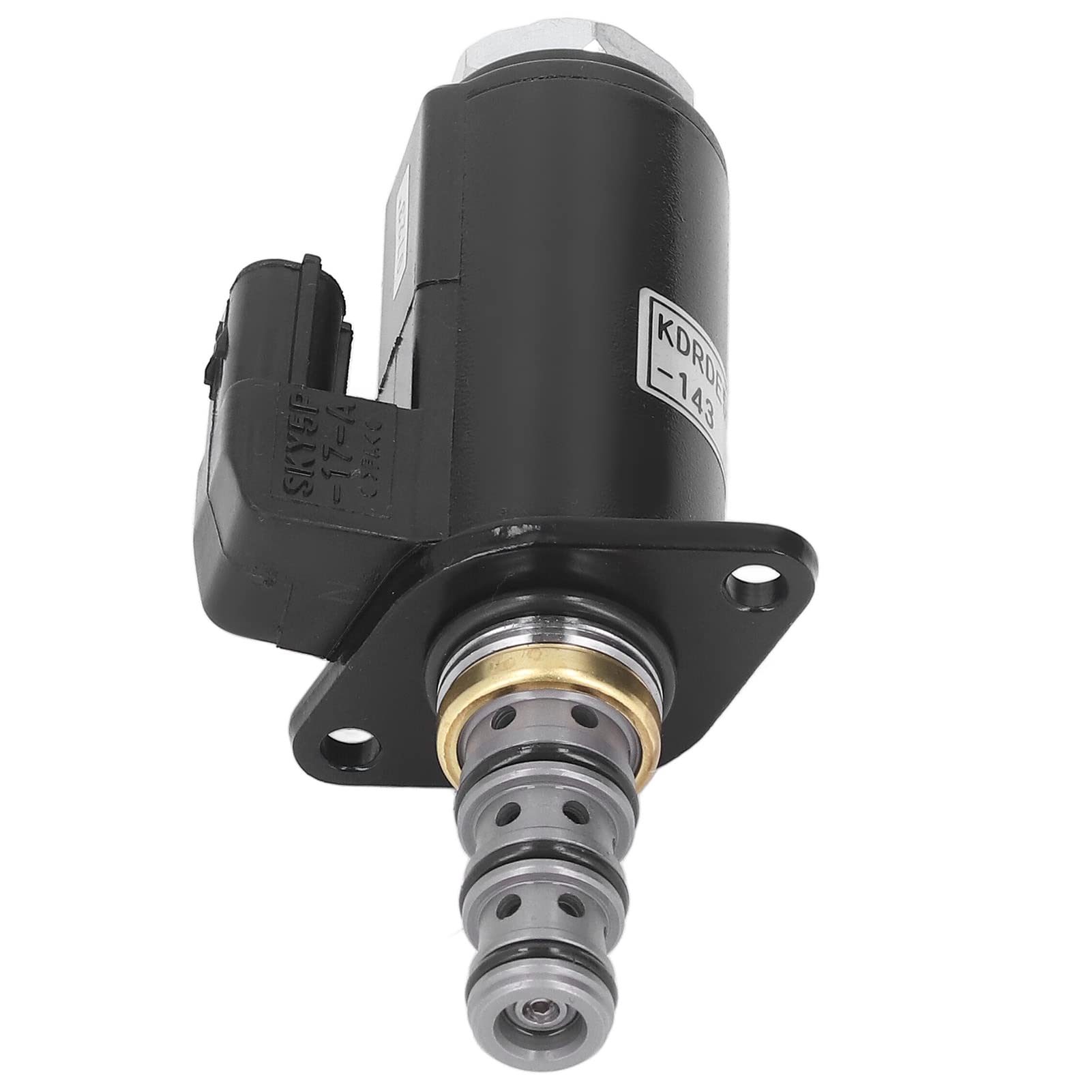 FTVOGUE Zawór Elektromagnetyczny Pompy Hydraulicznej Zapasowy Zawór Elektromagnetyczny ze Stali Stopowej KDRDE5K 31 30C50 147 YN35V00054F1 dla SK200 8 Naprawa Koparki Konserwacja