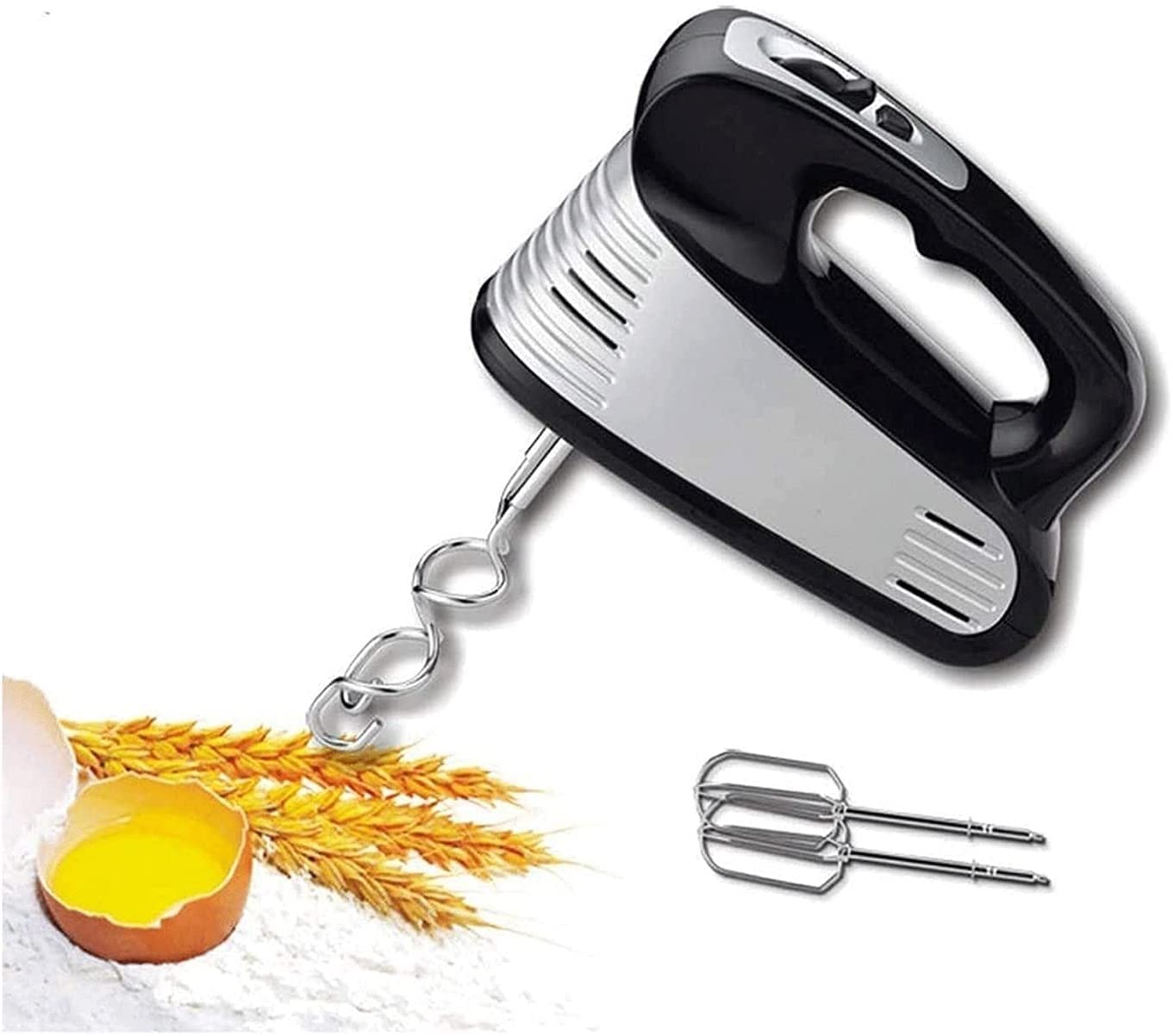 YOUOOK Hand Mixer Electric - 5-Speed Handheld Kitchen Mixer for Cake Egg White Yeast Dough Include 5 Stainless