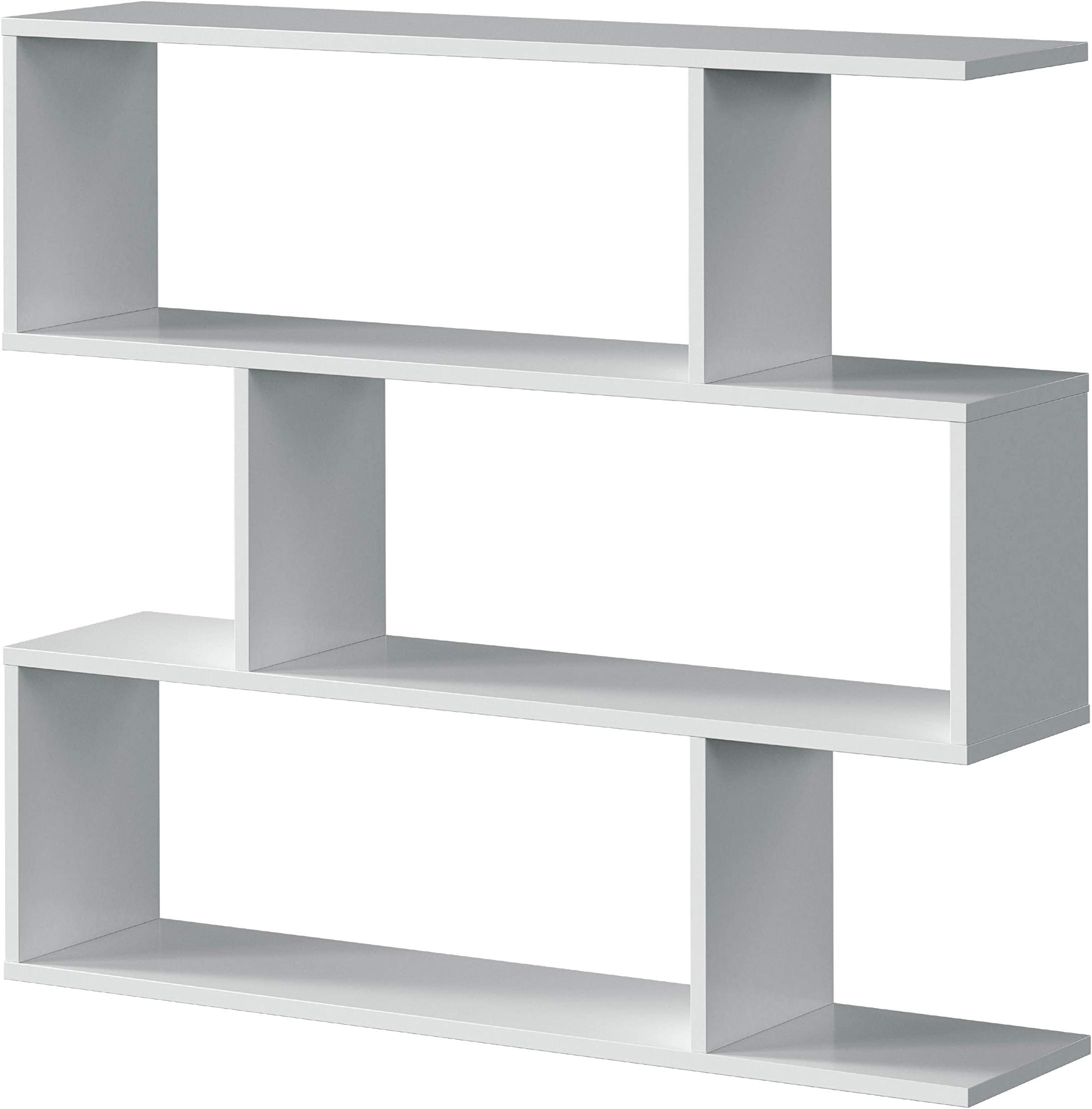 Mobile Ingresso 13Casa Hola A3 - Con Specchio, Appendiabiti E Cassettino, Bianco/Rovere - Foto 6