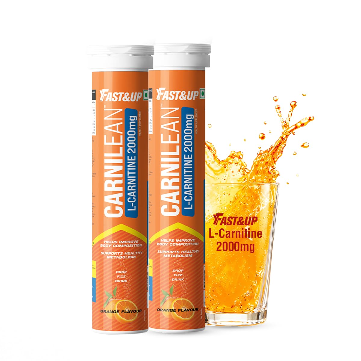FAST&UP L-Carnitine 2000mg|Supports Weight Loss & Fat Burn|Lemon|Pack of 3 — Amazon image 14