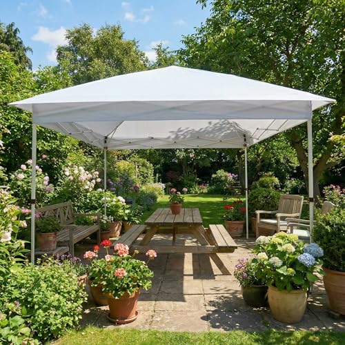 10X20FT Pop Up Canopy Tent, UV Protection, Heavy Duty Pop Up Party for Parties Outdoor Garden Gazebo