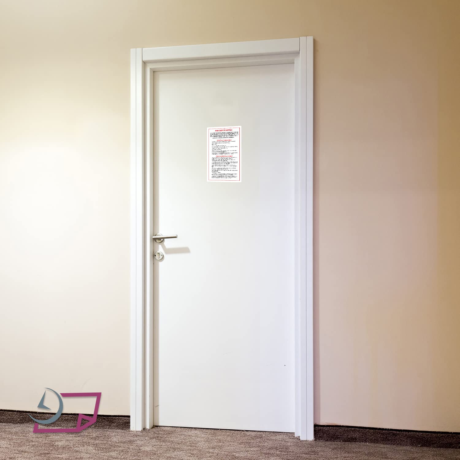 Fire Safety Notice Labels - NYC Compliant -4